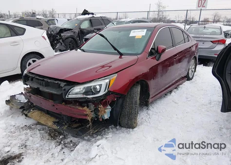 2016 Subaru Legacy 2.5I Premium from USA, damaged, VIN 4S3BNBC61G3016528